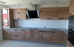 Kitchen facades made of chipboard photo