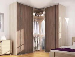 Corner wardrobe for bedroom photo options