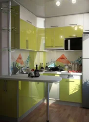 Угловые кухни в панельном доме дизайн фото