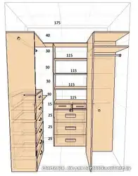 Dressing Room Layout With Photo Dimensions