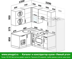 Corner kitchen with dishwasher design