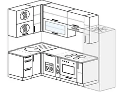 Угловая Кухня С Посудомоечной Машиной Дизайн