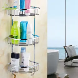 Shelf In The Bathtub For Shampoos Photo