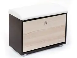 Hallway bedside tables with seat photo