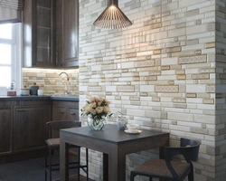 Kitchen Tiles On The Entire Wall Photo