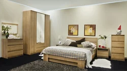 Спальня С Мебелью Из Дуба Фото
