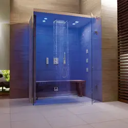 Duş şüşəsi vanna otağı fotoşəkili