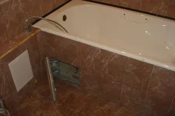 How to cover a bathtub with tiles photo