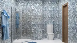 Panel tiles in the bathroom photo