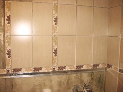 How to lay tiles in the bathroom photo