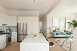 Kitchen interior for city apartments