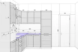 Кухня Навесные Шкафы С Размерами Фото