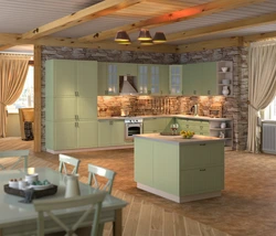Sherwood kitchen in the interior