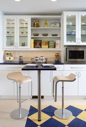 Kitchen Design With Glass Photo