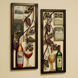 Frames in the kitchen interior