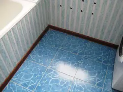 Плинтуса в ванной комнате на пол фото