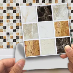 Self-adhesive bathroom tiles photo