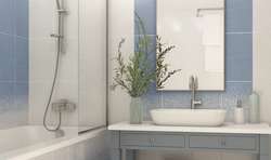 Bathroom design with leila tiles