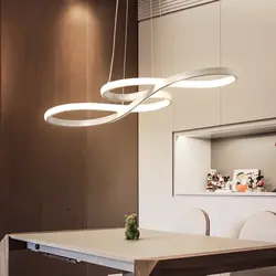 LED chandelier for the kitchen ceiling in the interior