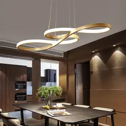 LED chandelier for the kitchen ceiling in the interior