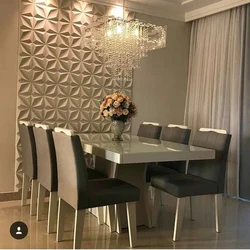 Round decorative mirrors in the kitchen interior