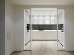Kitchens with sliding doors design