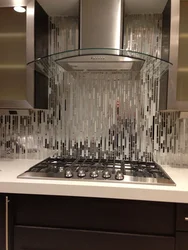 Glass Apron In The Kitchen Interior