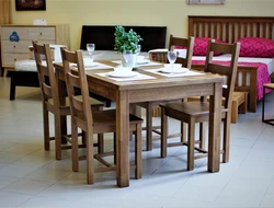 Photo Of Oak Tables For The Kitchen