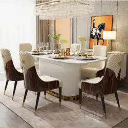 Beautiful dining tables for the kitchen photo
