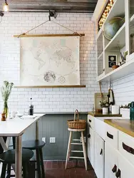 Kitchen Tiles In Loft Style Photo