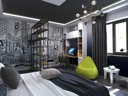 Современный дизайн спальни подростка