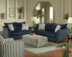 Sofas Of Different Colors In The Living Room Photo