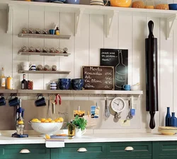 How to decorate the kitchen with little things photo