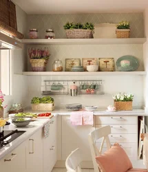 How to decorate the kitchen with little things photo