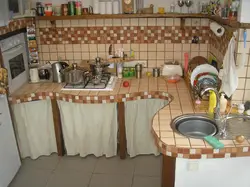 DIY Kitchen Interior From Scrap Materials