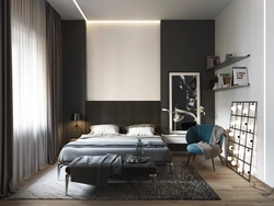 Bedroom Design Black White Gray