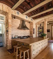 Kitchens In A Brick House Photo Design