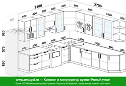 Kitchen set photo dimensions