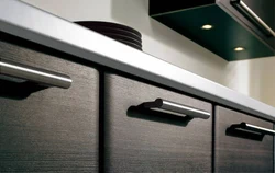 Handles For Kitchen Facades In The Interior