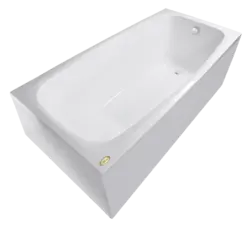 Photo Of The Bathtub From The Side