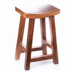 Wooden Stools For The Kitchen Photo