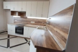 Kitchen interior cedar