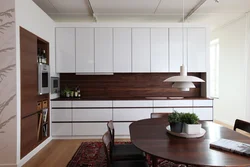 Photo of a laminate style kitchen