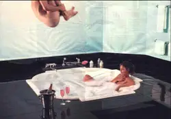 Spanking photo in the bath