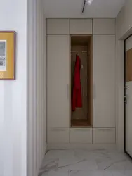 Hallway Design With A Niche For A Closet