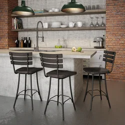 Loft style chairs photo for the kitchen