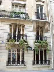 What a French balcony looks like photo in an apartment