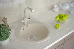 Ceramic sink for kitchen photo