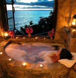 Photo of a jacuzzi in the bathroom