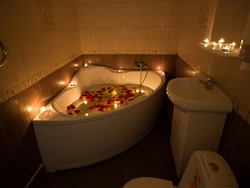 Photo Of A Jacuzzi In The Bathroom
